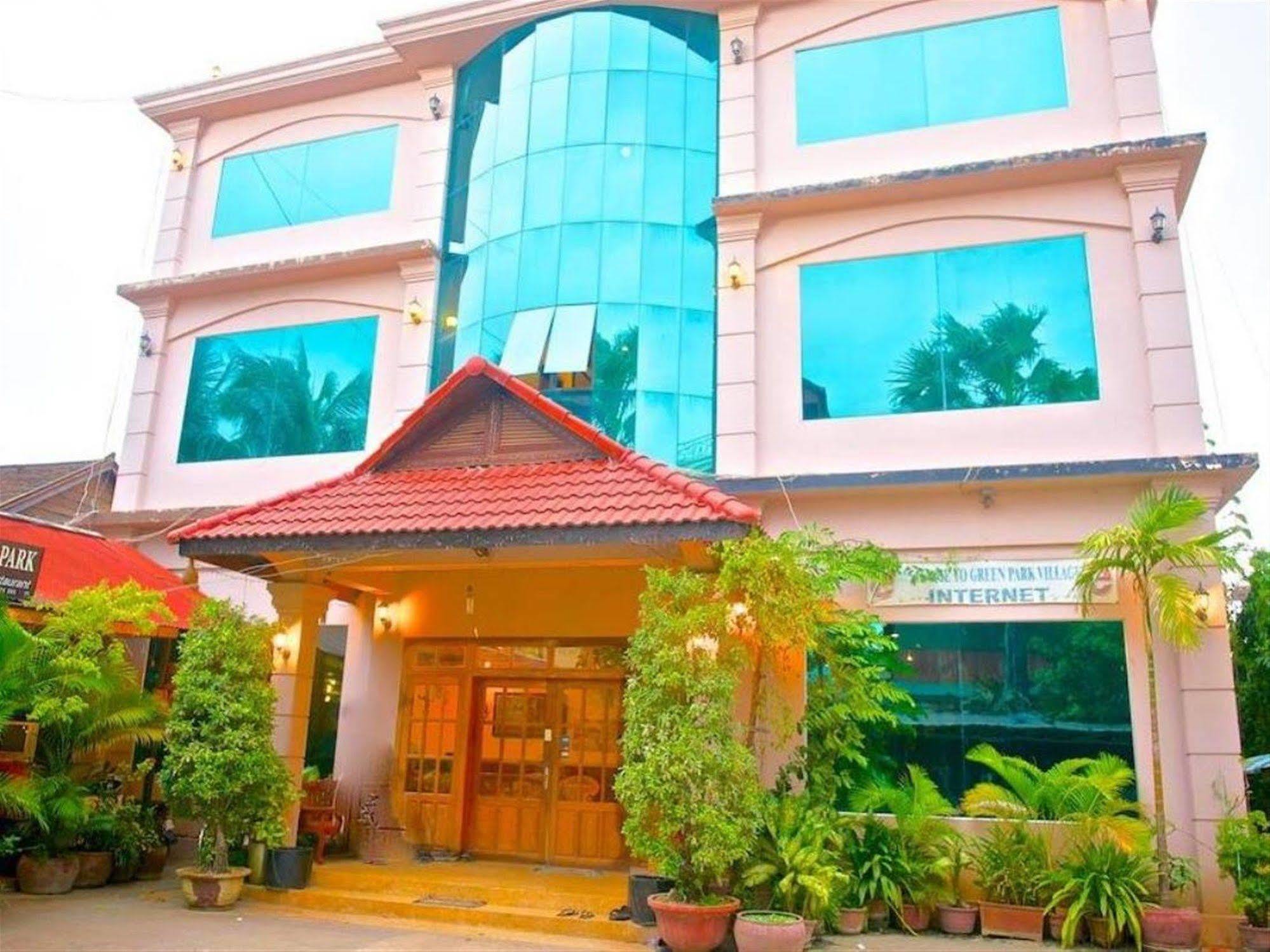 Green Park Village Guesthouse Siem Reap Exterior foto